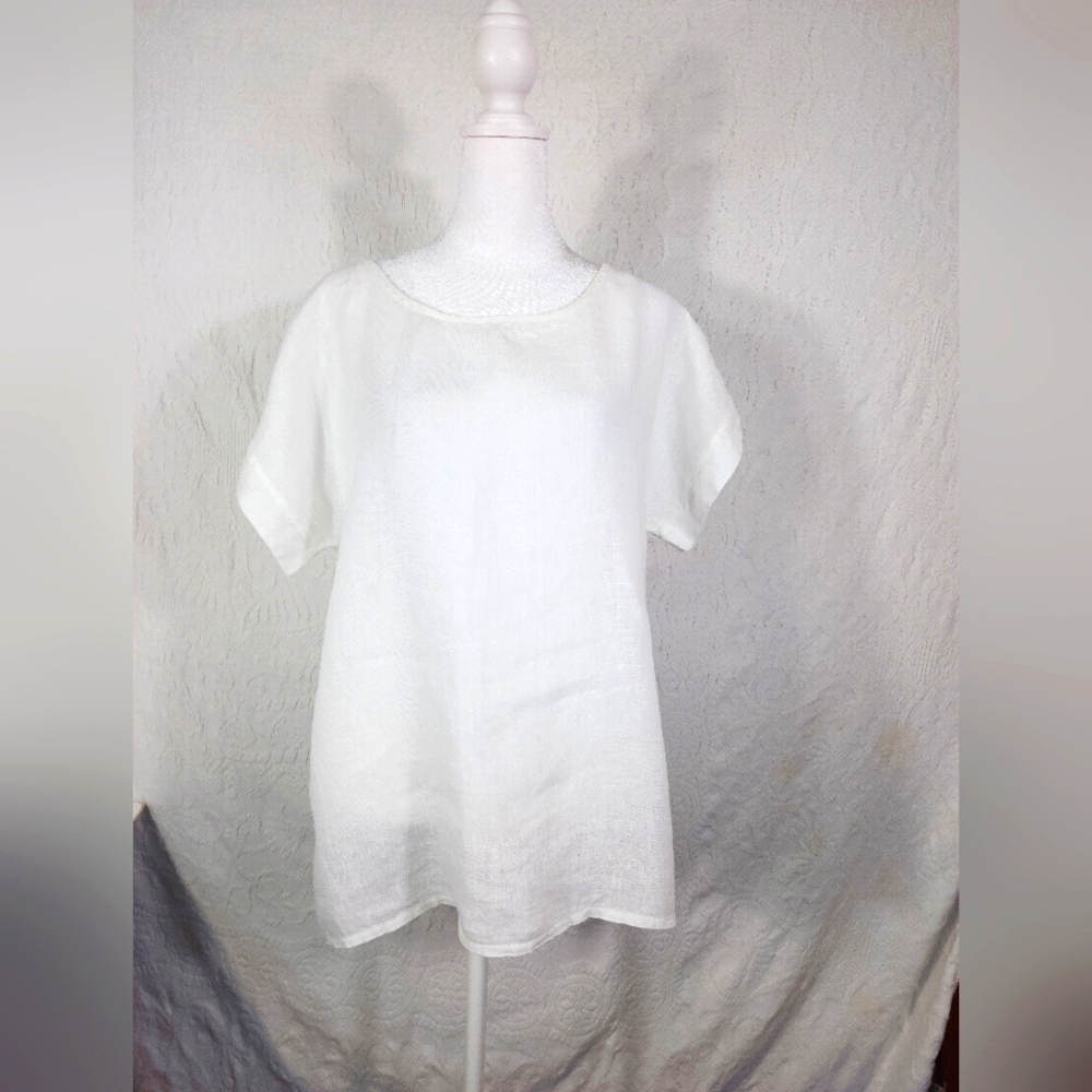 Terzo Millennio 100% Linen Blouse